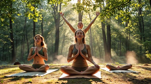 Les bienfaits d'un week-end relaxant de yoga